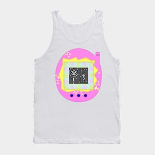 Tamagotchi fireworks Tank Top